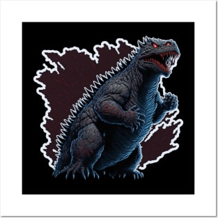 godzilla Posters and Art